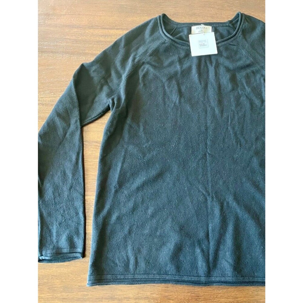 NWT - Zenana Black Lightweight Crewneck Sweater – Size XL